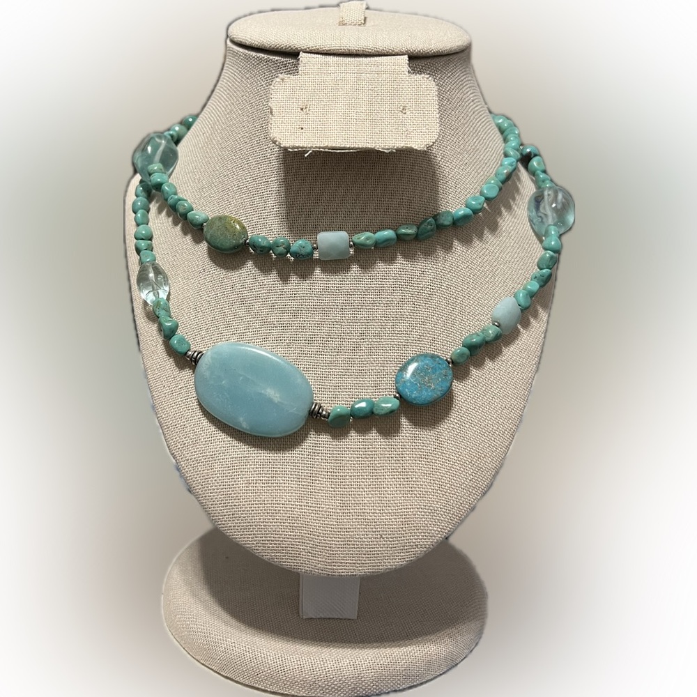 Turquoise & Sterling Silver Necklace